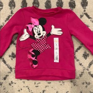 Soft fleece Minnie Mouse sweater